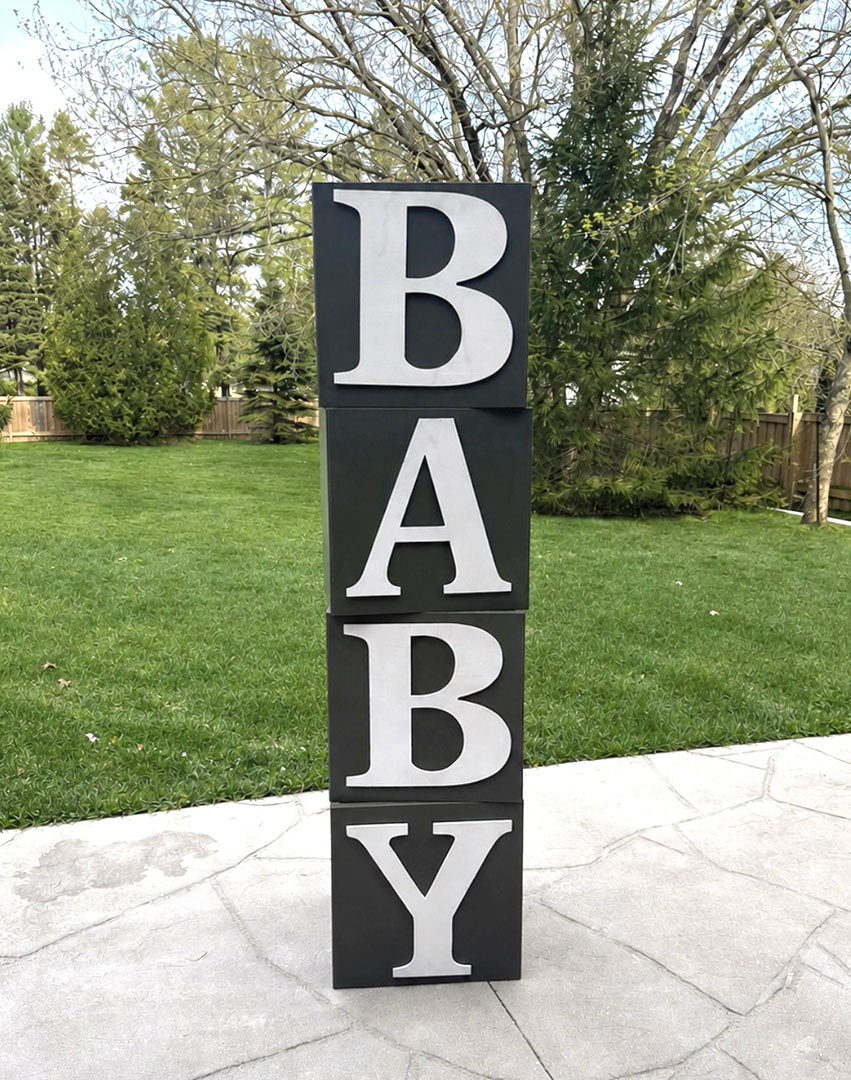MDF “BABY” Blocks