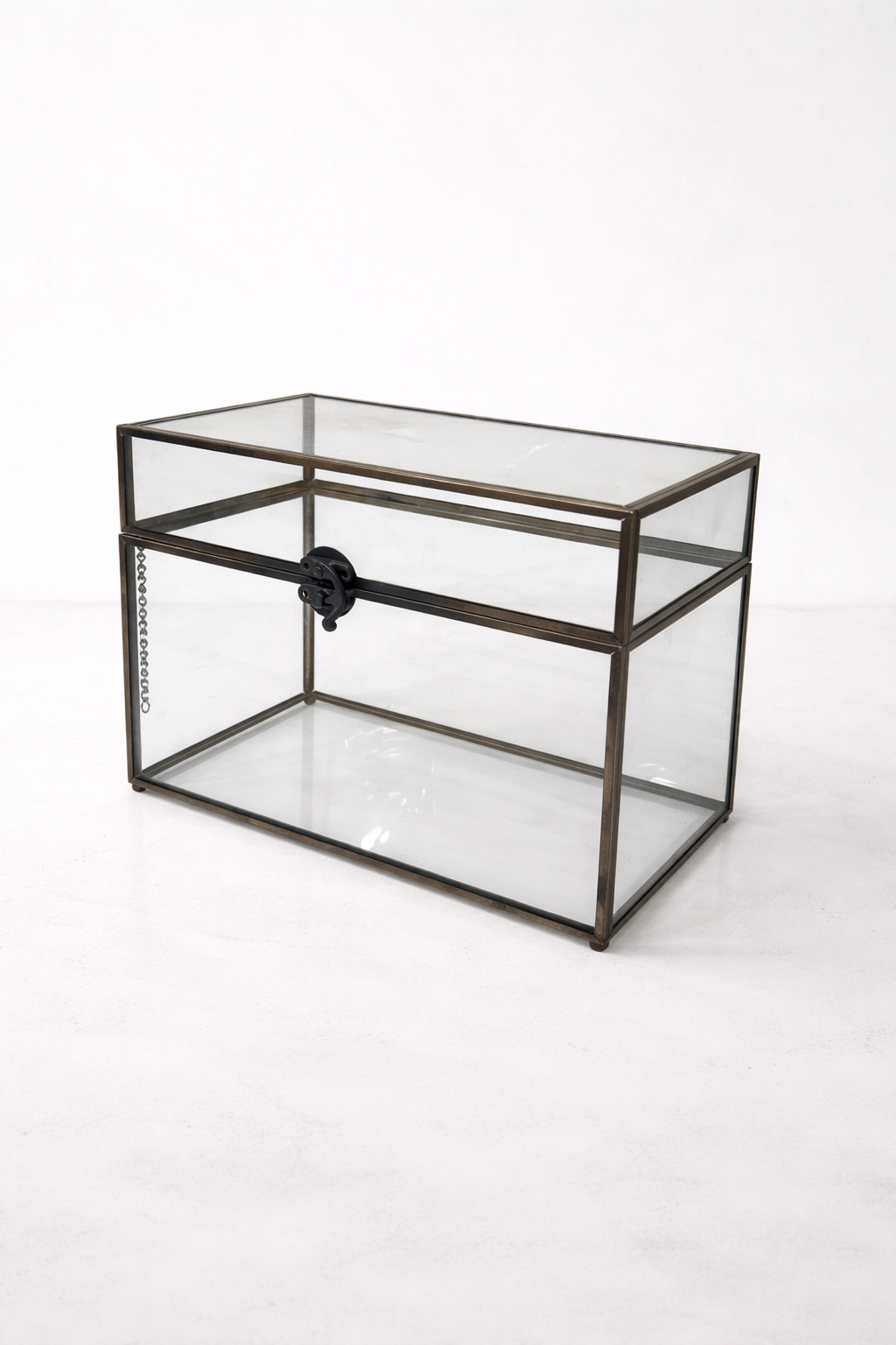 Brushed/Bronze Metal Card Box