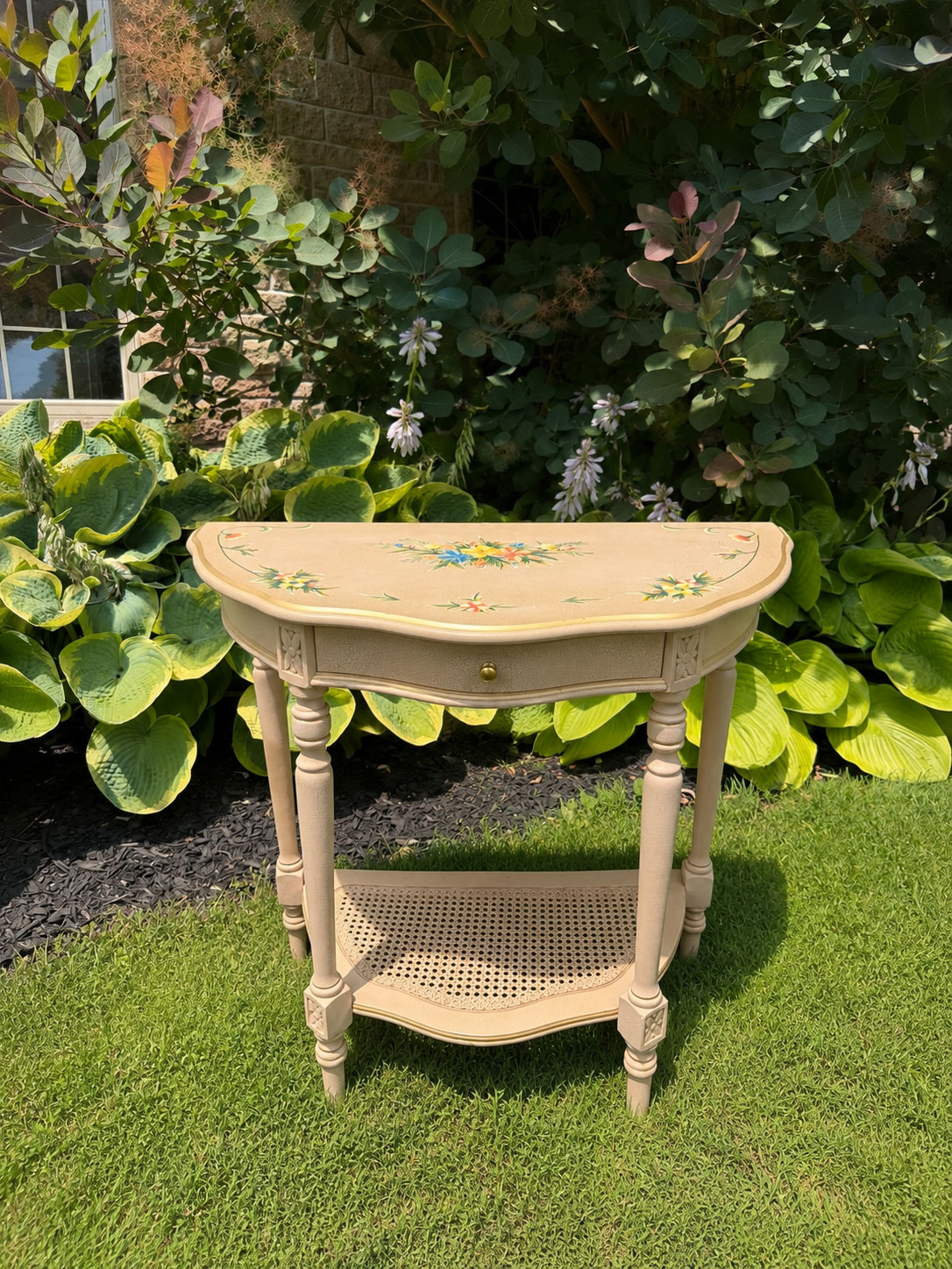 Half Moon Accent Table
